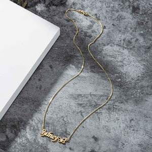 Butterfly Custom Name Necklace β Noble Dazzling 925 Sterling Silver