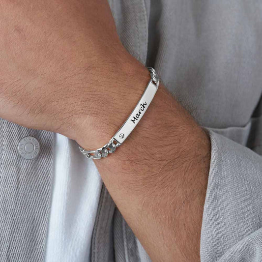 Bar Diamond Bracelet for Women - Argesteel