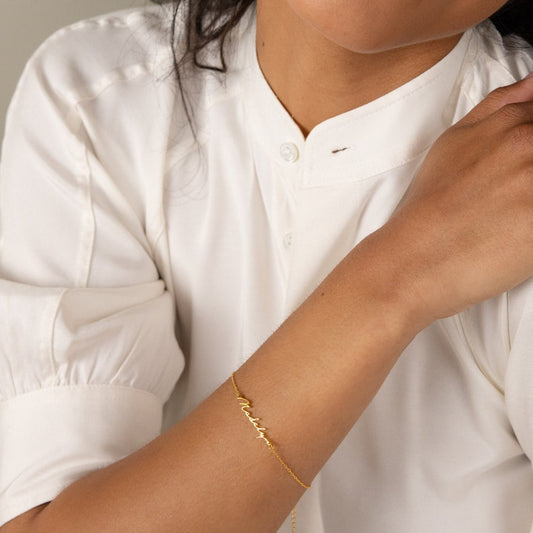 Customized Name Bracelet for Women - Argesteel