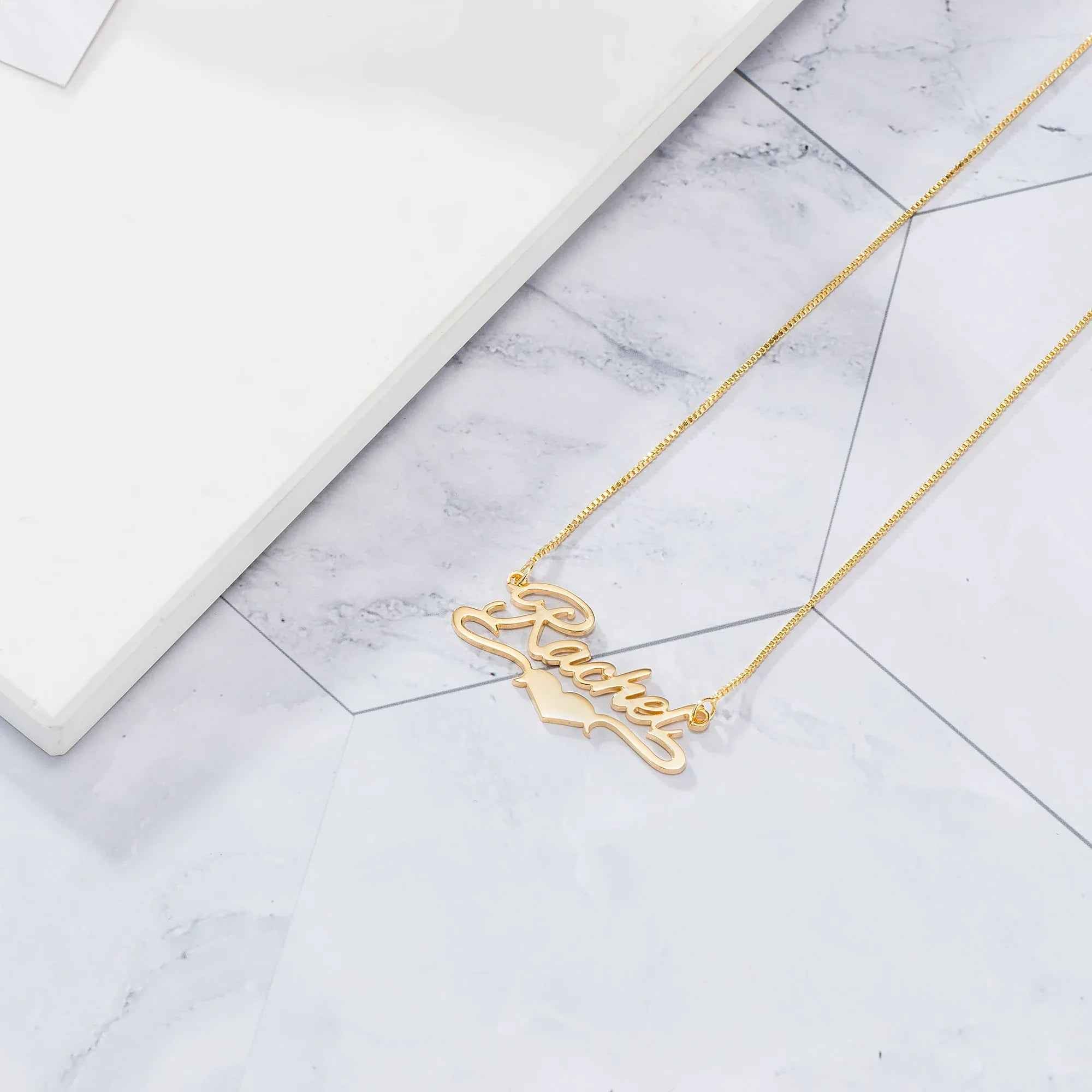 Classic Custom Name Necklace – Personalized Silver Name Necklace 925 Jewelry Gift