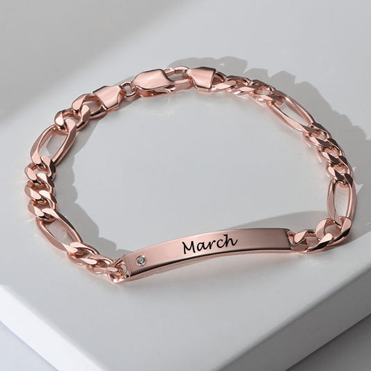 Bar Diamond Bracelet for Women - Argesteel