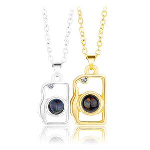 Hollow Camera Projection Necklace for Women - Argesteel