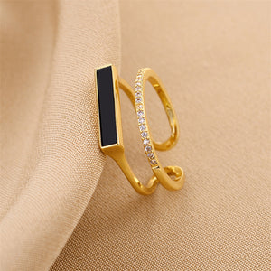 Real Gold Ring for Women - Argesteel