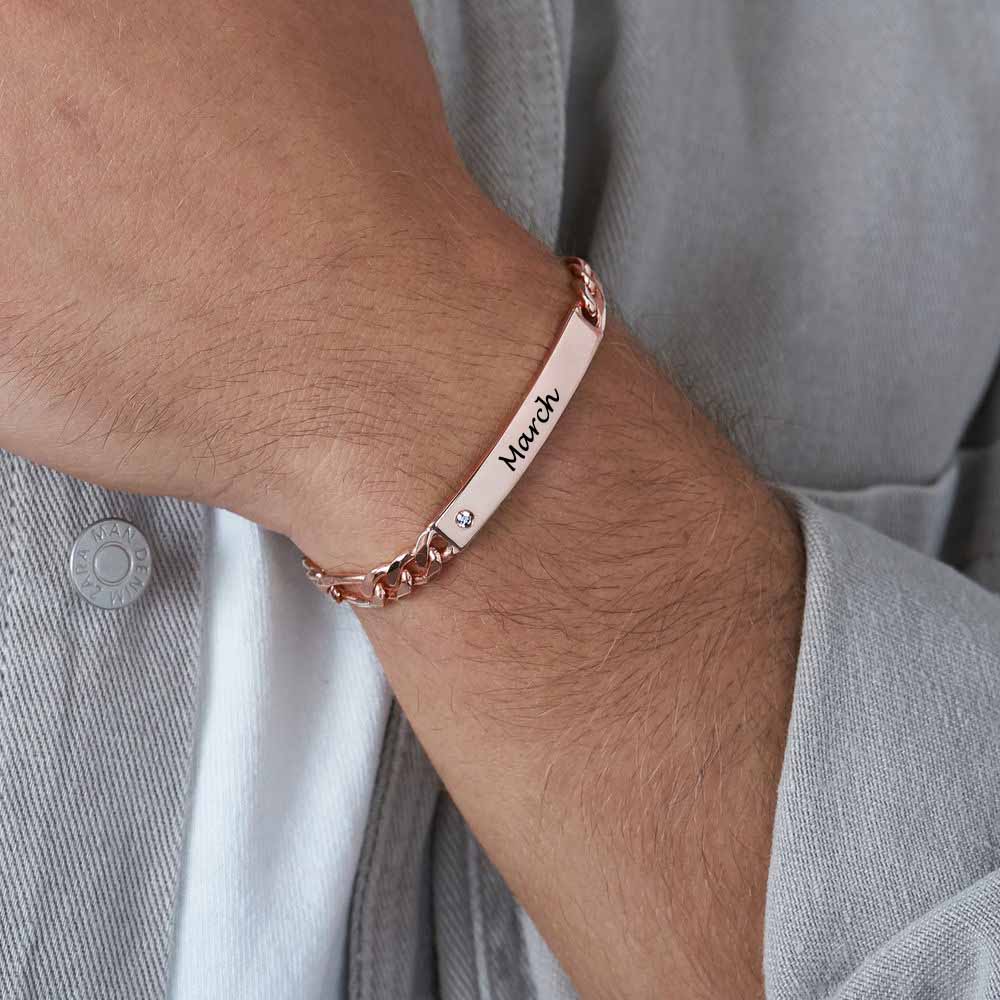 Bar Diamond Bracelet for Women - Argesteel