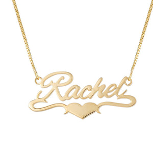 Classic Custom Name Necklace – Personalized Jewelry | Argesteel