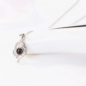 Heart Love Projection Necklace for Women - Argesteel