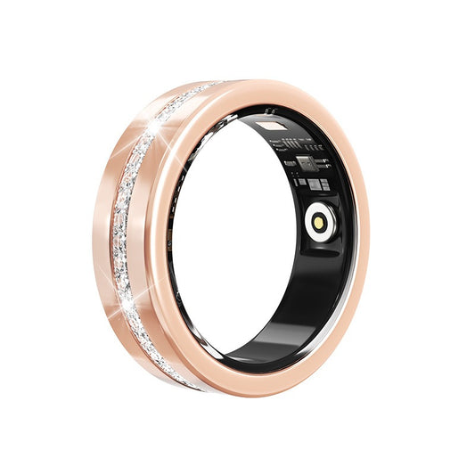 Titanium Steel Smart Health Ring for Women - Argesteel