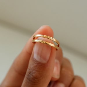Customizable Name Ring for Women - Argesteel