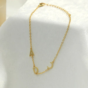 Signature Whisper β Personalized Custom Name Simple Style Bracelet