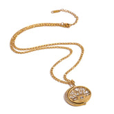 Angelβs Eye Necklace 18K Gold with VVS1 Diamond