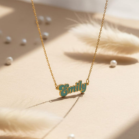 Personalized Cursive Name Necklace - Argesteel