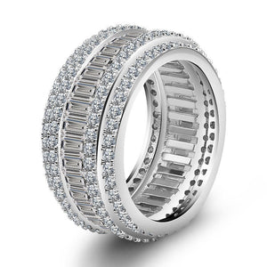 Donut Diamond Ring for Women - Argesteel