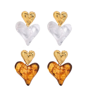 Heart Earrings for Women - Argesteel