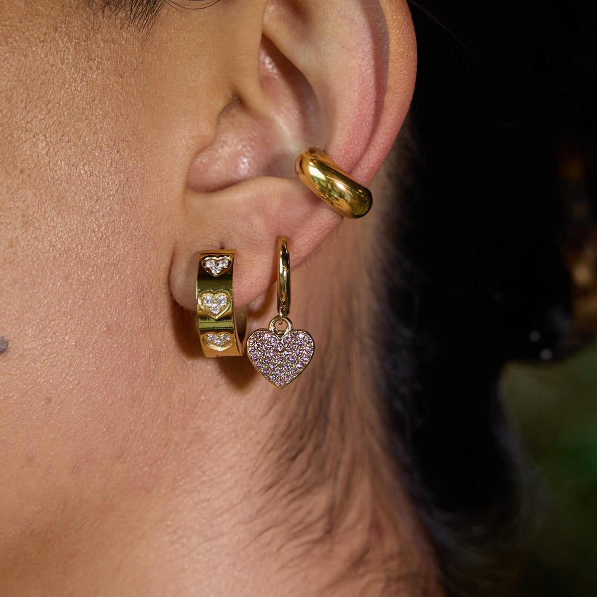 Heart Gemstone Earrings for Women - Argesteel