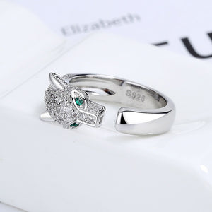 Panther Head Diamond Ring for Women - Argesteel