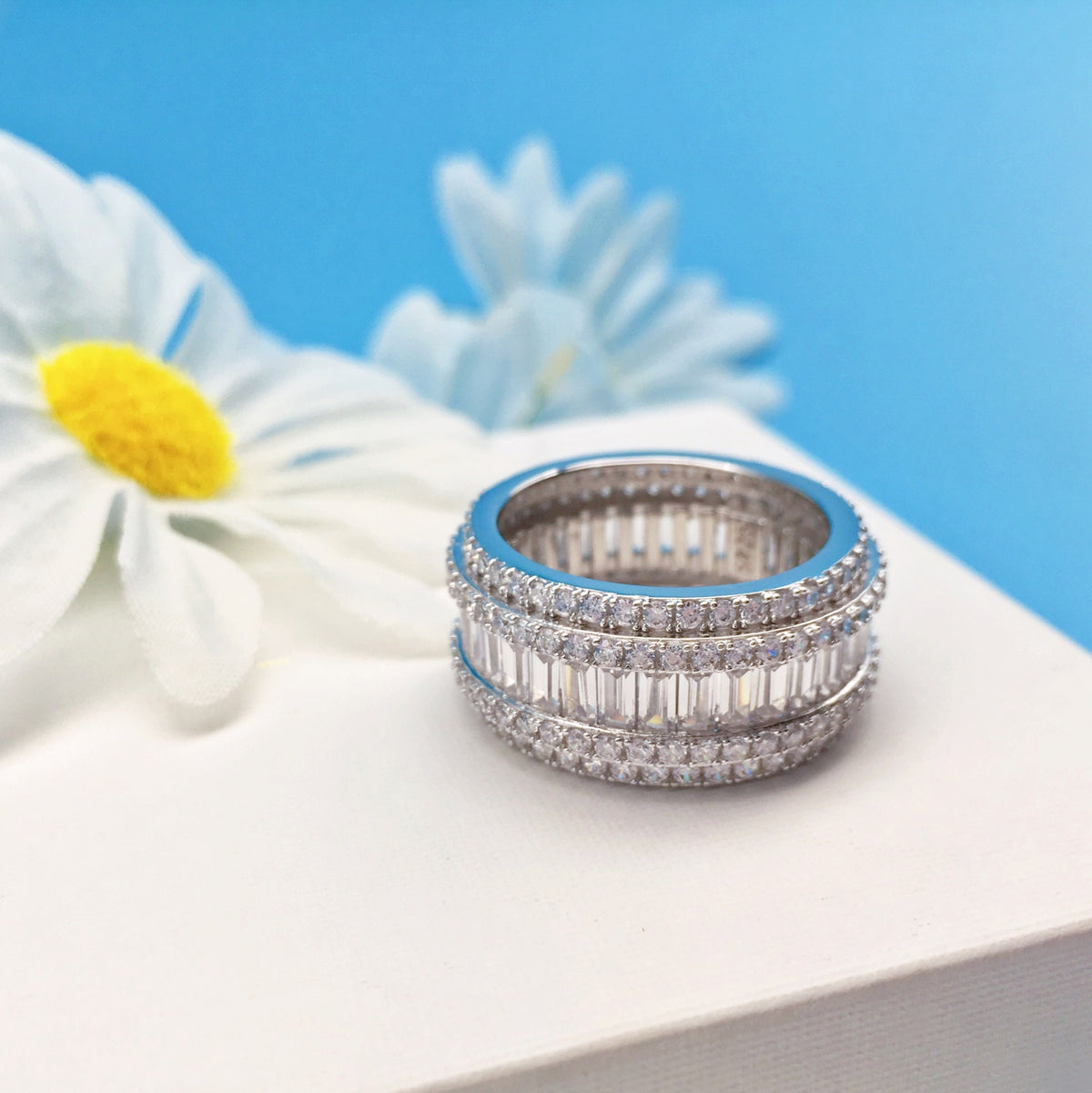 Donut Diamond Ring for Women - Argesteel
