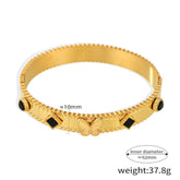 18K gold butterfly with texture design exquisite high-end bracelet Bracelets