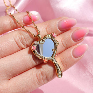 Barbie Magic Mirror Flower Necklace - Argesteel