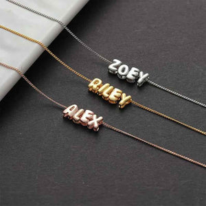 Signature Line S925 Silver Custom Name Necklace - Minimalist Design