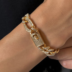 Urban Spark – Trendy Personalized Diamond Simple Style Bracelet