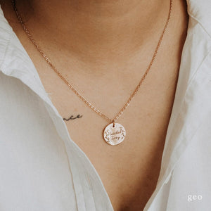 Custom Luxury Name Necklace Copper Plated Detail – Argesteel