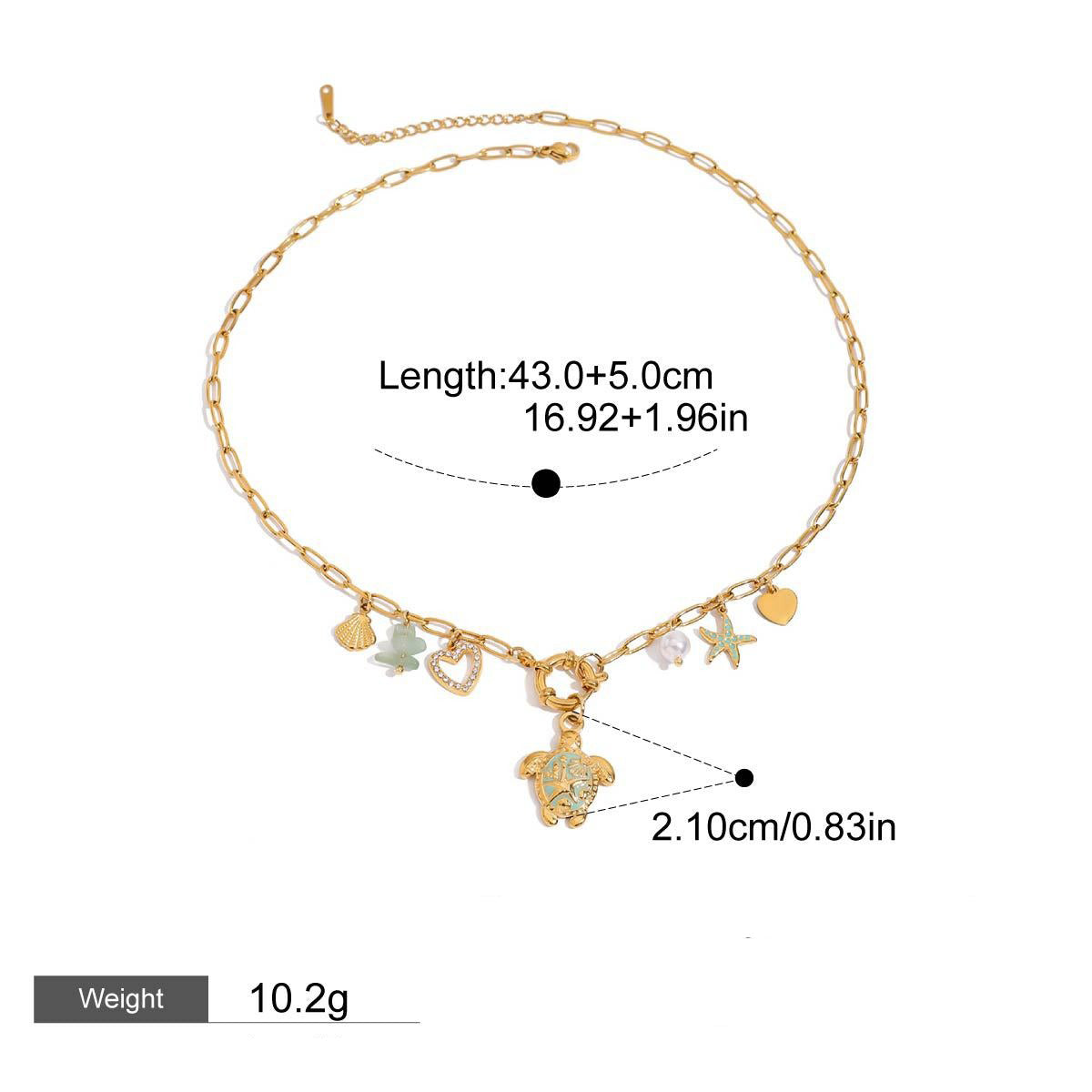 MOM Heart Butterfly Necklace – 18K Gold Plated Gift | Argesteel