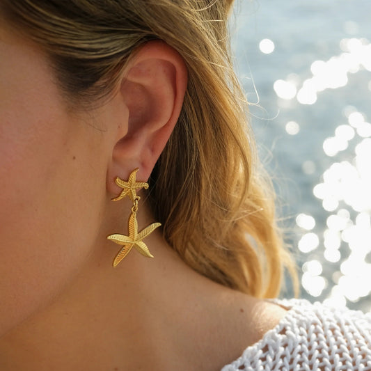Starfish Ocean Earrings for Women - Argesteel
