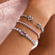 Light luxury high-end jewelry zircon bracelet - Argesteel