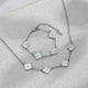 Custom Mother of Pearl Clover Necklace and Sets for Elegant Personalization - Argesteel