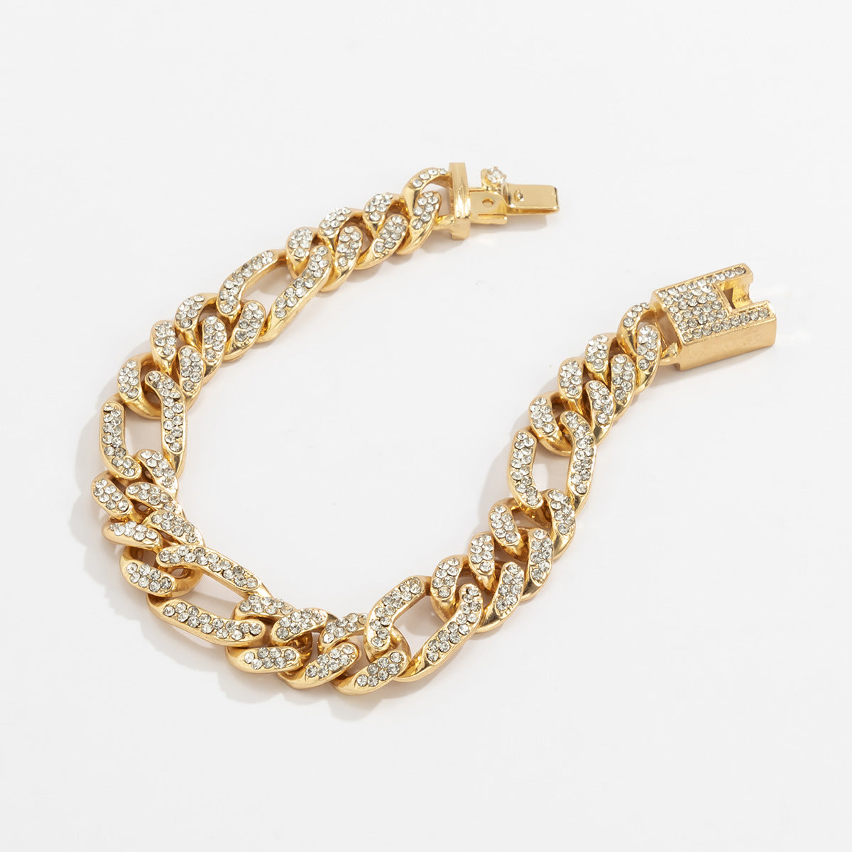 Urban Spark Bracelet – Trendy Personalized Simple Design with Diamond Inlays