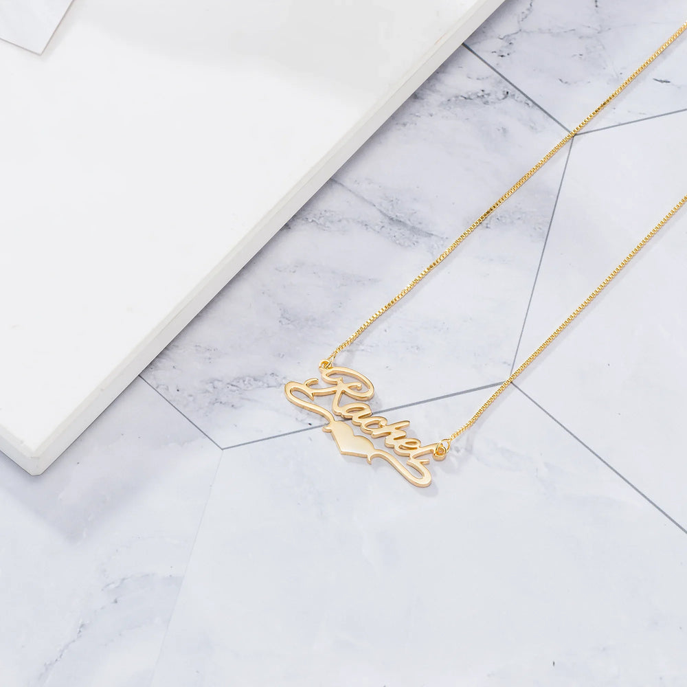 Classic Custom Name Necklace – Personalized Silver 925 Jewelry Gift - Argesteel