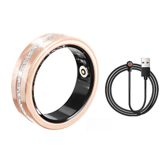 Titanium Steel Smart Health Ring for Women - Argesteel