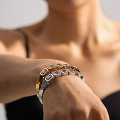 Celestial Glow Bracelet styled for formal events and luxurious daily looks
