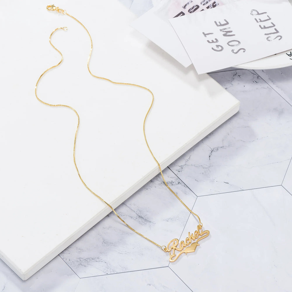 Classic Custom Name Necklace – Personalized Silver 925 Jewelry Gift - Argesteel