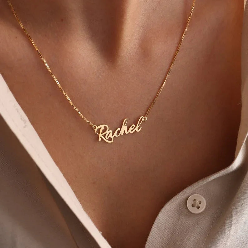 Lumière Name – Custom Engraved Versatile Necklace