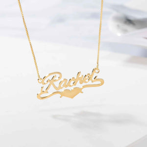 Classic Custom Name Necklace – Personalized Silver Name Necklace 925 Jewelry Gift