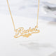 Classic Custom Name Necklace – Personalized Jewelry | Argesteel