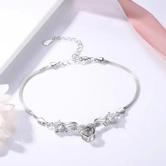 Angel Wings Projection Bracelet - Argesteel