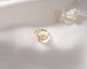 Customized Double Name Open Ring for Women - Argesteel