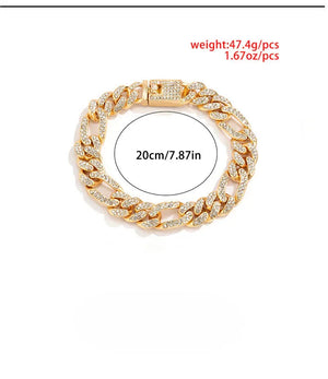 Urban Spark – Trendy Personalized Diamond Simple Style Bracelet