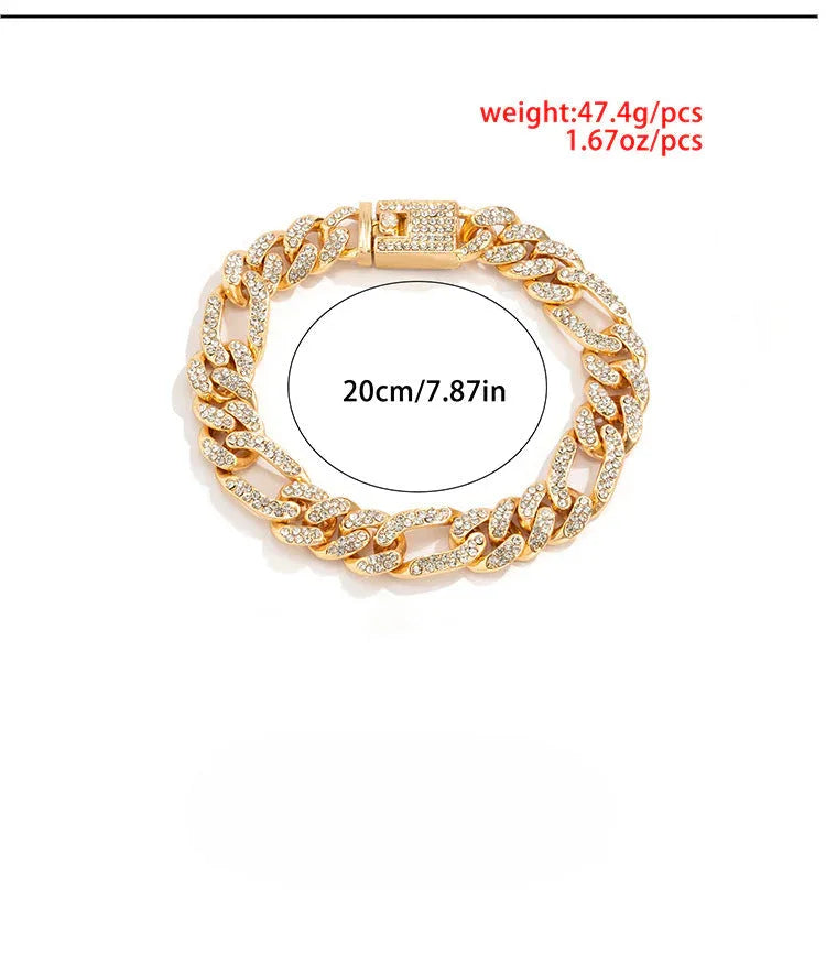 Urban Spark – Trendy Personalized Diamond Simple Style Bracelet