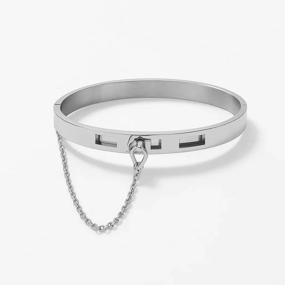 ArchiTassel Bracelet – 18K Gold Geometric Elegance with a Twist - Argesteel