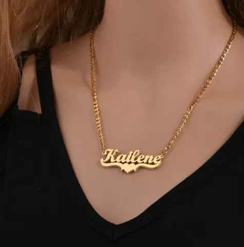 Classic Custom Name Necklace – Personalized Silver Name Necklace 925 Jewelry Gift