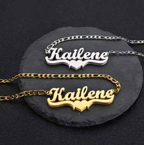 Classic Custom Name Necklace – Personalized Silver Name Necklace 925 Jewelry Gift