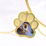 Sterling silver cat necklace keepsake for pet lovers