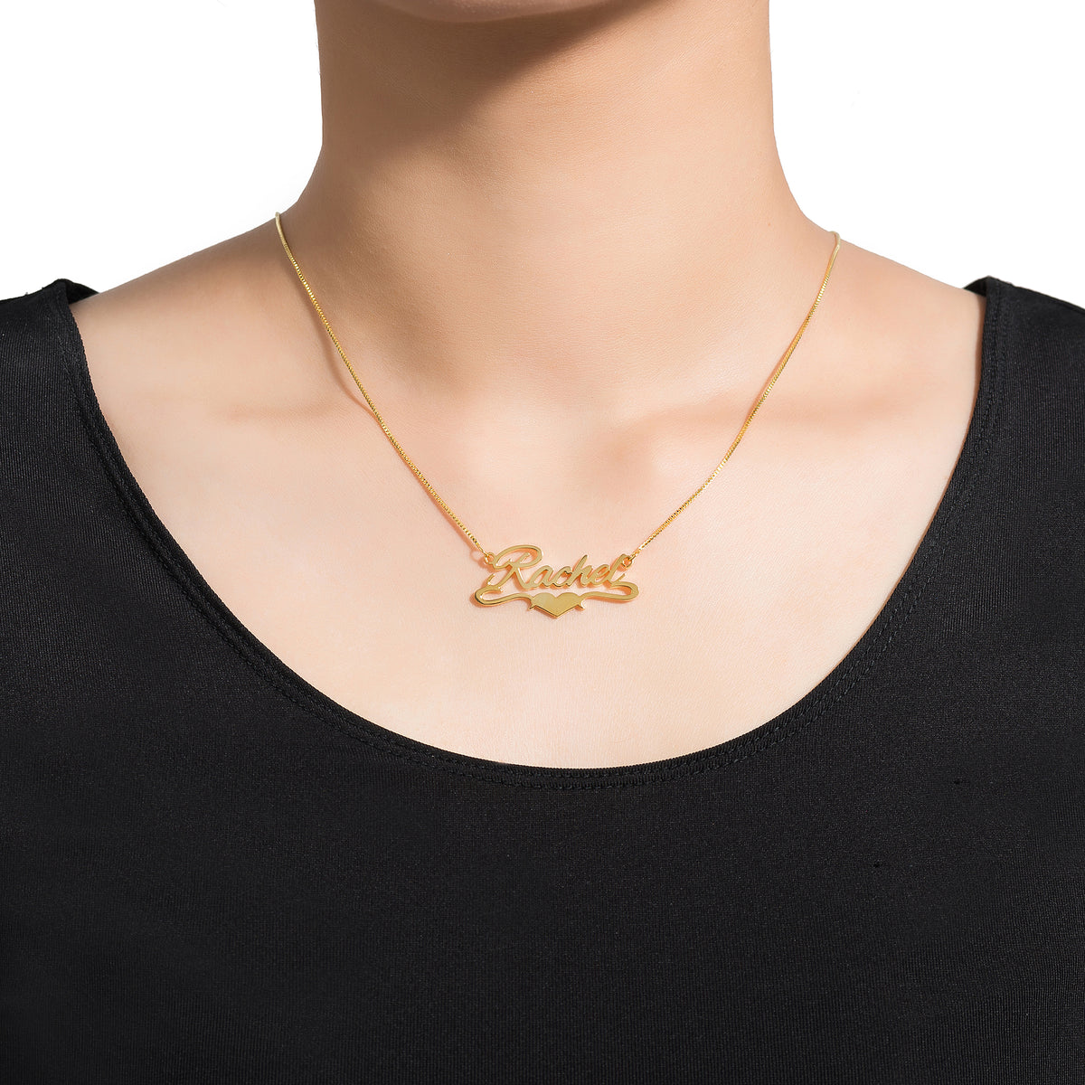 Classic Custom Name Necklace – Personalized Jewelry | Argesteel