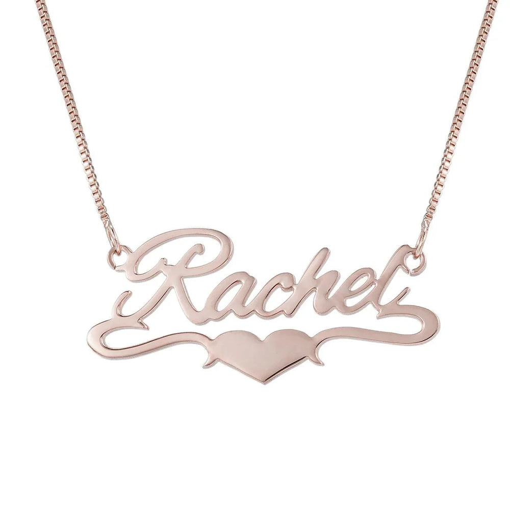 Classic Custom Name Necklace – Personalized Silver 925 Jewelry Gift - Argesteel