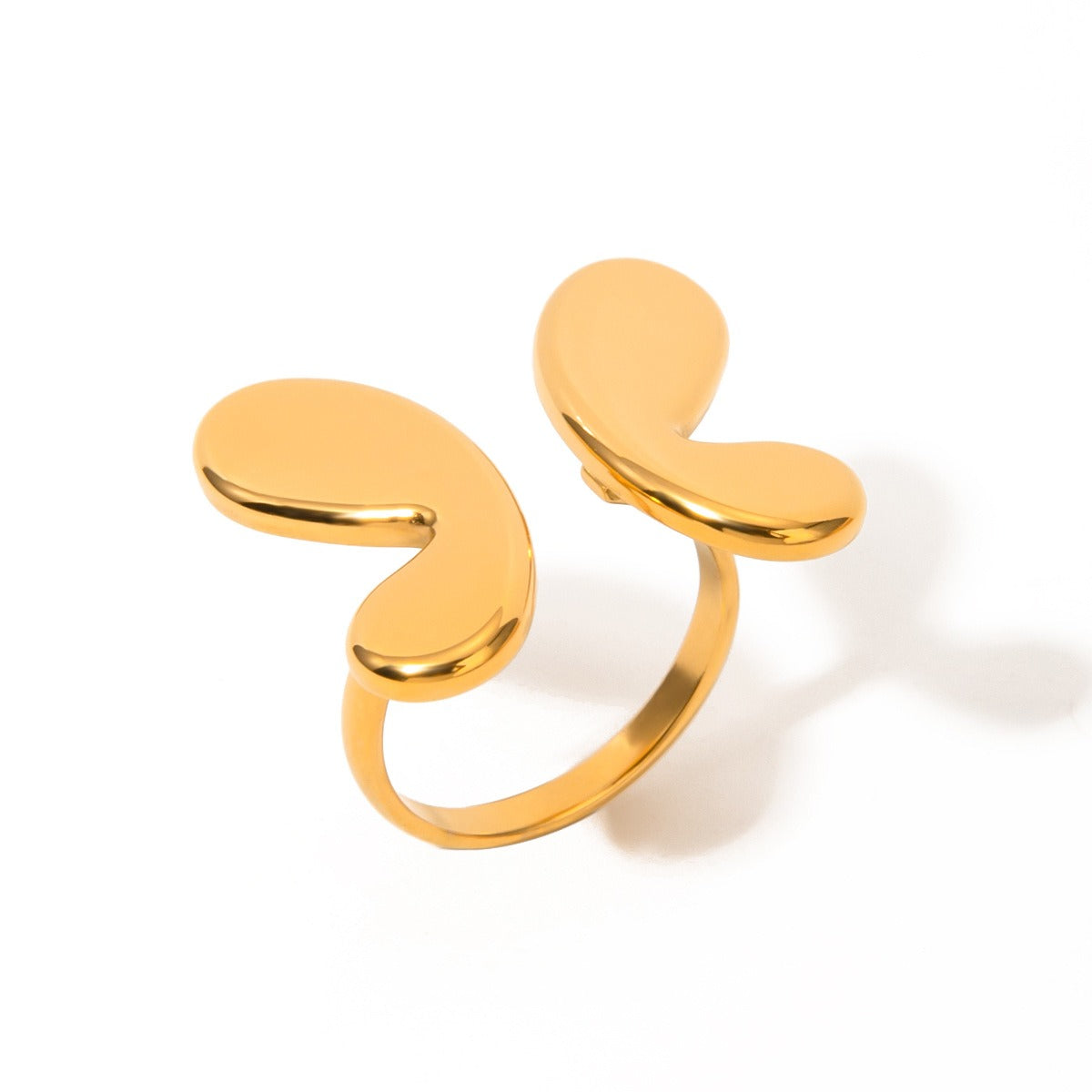 Celeste Wing – 18K Gold Open Butterfly Ring